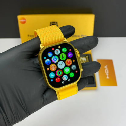 G9 Ultra Pro Upgraded Golden Smartwatch